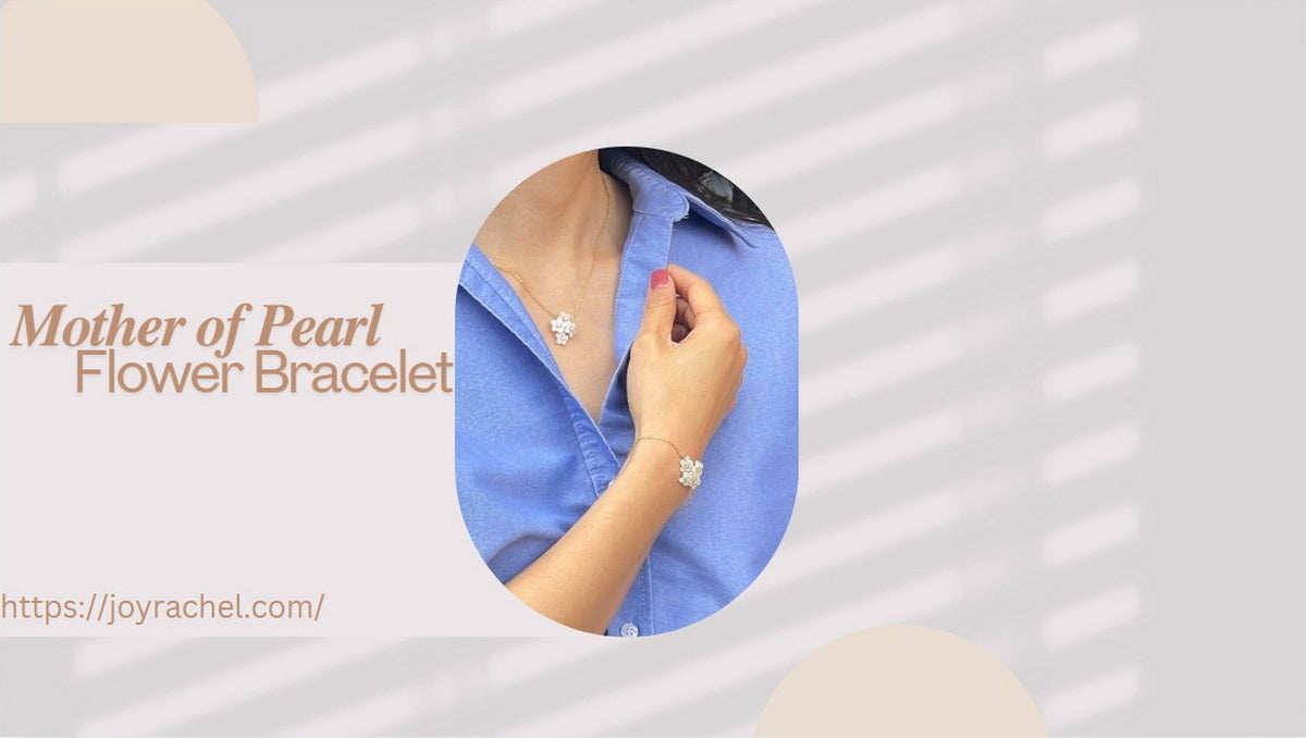 Elegant Mother of Pearl Flower Bracelet: A Timeless Symbol of Nature’s Beauty