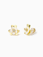 Load image into Gallery viewer, Freshness Flower Mother of Pearl Stud Earrings
