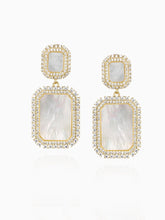 Load image into Gallery viewer, Mother of Pearl Dangle Earrings
