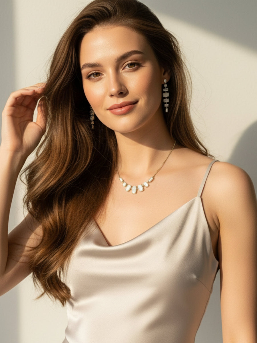 Graduated Mother of Pearl Necklace