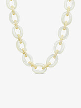 Load image into Gallery viewer, Vintage Mother of Pearl Chunky Chain Necklaces
