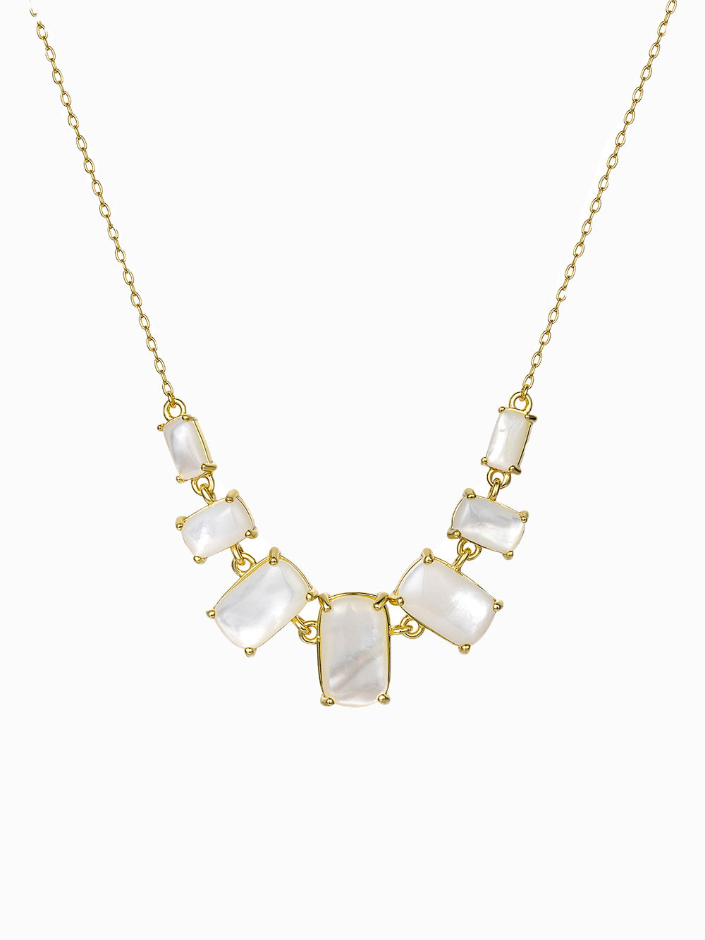 Graduated Mother of Pearl Necklace