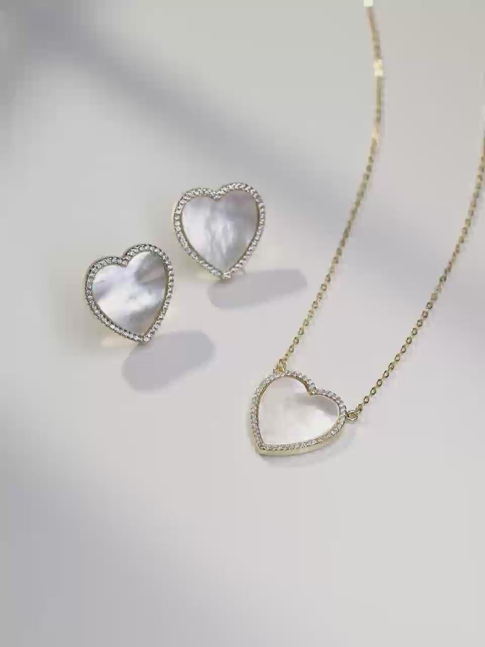 ピアス [Rita monica] Nuovo Heart Pearl Earrings 4.
