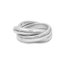 Load image into Gallery viewer, High Polished Flexible 1/2&quot; Triple Row Twist Bracelet
