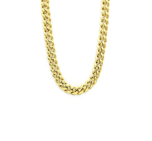Load image into Gallery viewer, 15mm Stainless Steel Miami Cuban Llink/Thick Cuban with CNC CZ setting Lock 18&quot;-30&quot; Cuban Link Chain, IPG Gold for Men/Women/Hiphop/Unisex
