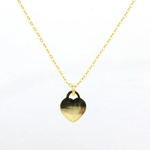 Load image into Gallery viewer, 18K Gold Plated Sterling Silver Projection Pendant Necklace/Love / Heart
